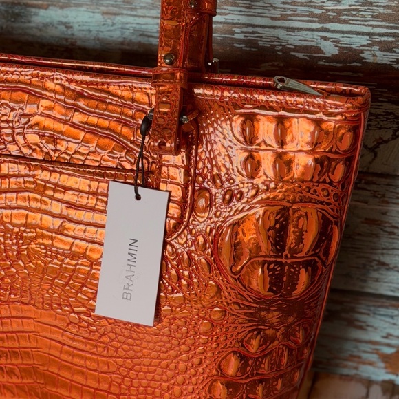 Brahmin Handbags - NWT Brahmin ORANGE POTION Medium Asher - Hard to find PRICE FIRM